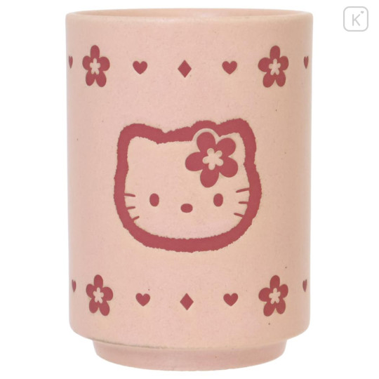 Japan Sanrio Japanese Tea Cup - Hello Kitty : Y2K Pink - 1