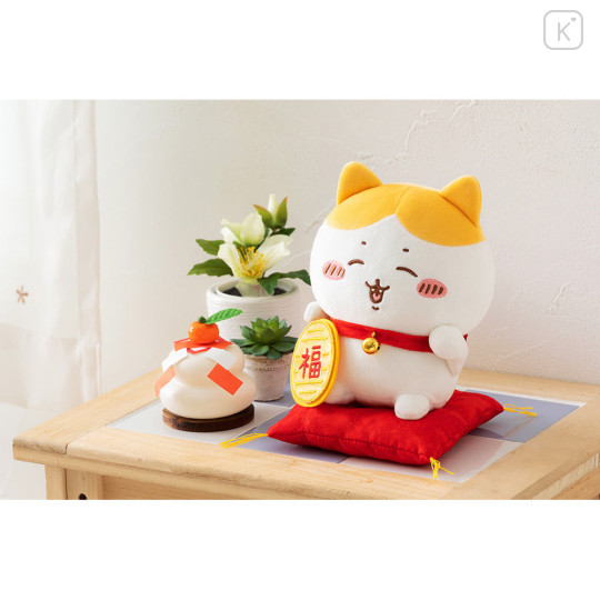 Japan Chiikawa Plush Toy (S) - Hachiware : New Year Collection Happy Lucky Cat - 3