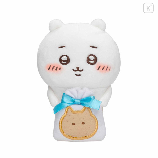 Japan Chiikawa Monitor Plush Toy - Chiikawa : Hook-and-loop Watching from Your Desktop Cookie - 1