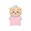 Japan Chiikawa Monitor Plush Toy - Usagi : Hook-and-loop Watching from Your Desktop Pajama - 1
