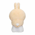 Japan Chiikawa Monitor Plush Toy - Usagi : Hook-and-loop Watching from Your Desktop Onigiri Rice Ball - 4