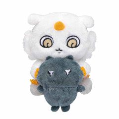 Japan Chiikawa Monitor Plush Toy - Anoko : Hook-and-loop Watching from Your Desktop