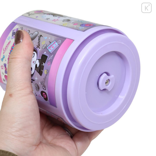 Japan Sanrio Rotating Pen Stand - Kuromi : Twinkle Eyes - 3