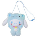 Japan Sanrio Mascot Neck Pouch - Cinnamoroll : Cheers Banzai Series Cat - 1