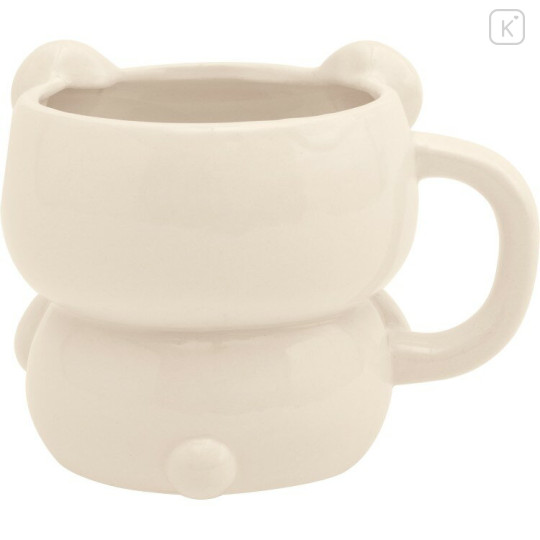 Japan San-X 3D Porcelain Mug - Korilakkuma : Makeup Rilakkuma - 2