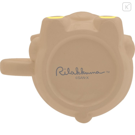 Japan San-X 3D Porcelain Mug - Chairoikoguma : Makeup Rilakkuma - 3