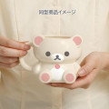 Japan San-X 3D Porcelain Mug - Chairoikoguma : Makeup Rilakkuma - 5
