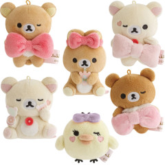 Japan San-X Tenori Plush (SS) Set - Rilakkuma : Makeup Rilakkuma