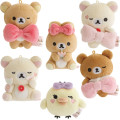 Japan San-X Tenori Plush (SS) Set - Rilakkuma : Makeup Rilakkuma - 1