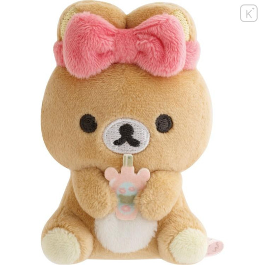 Japan San-X Tenori Plush (SS) Set - Rilakkuma : Makeup Rilakkuma - 4