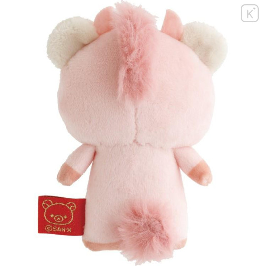 Japan San-X Tenori Plush (SS) Set - Rilakkuma : New Year Zodiac Year of Horse - 5