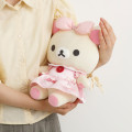 Japan San-X Plush Toy (M) - Korilakkuma : Makeup Rilakkuma Ribbon Dress - 3