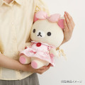 Japan San-X Plush Toy (M) - Rilakkuma : Makeup Rilakkuma Ribbon Dress - 3