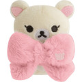 Japan San-X Scene Plush Toy - Korilakkuma : Makeup Rilakkuma Mirror & Ribbon Pink Tie - 2