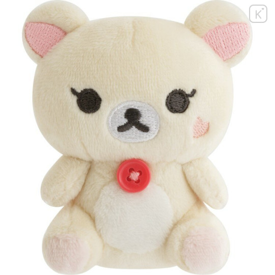 Japan San-X Scene Plush Toy - Korilakkuma : Makeup Rilakkuma Mirror & Ribbon Pink Tie - 3