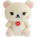 Japan San-X Scene Plush Toy - Korilakkuma : Makeup Rilakkuma Mirror & Ribbon Pink Tie - 3