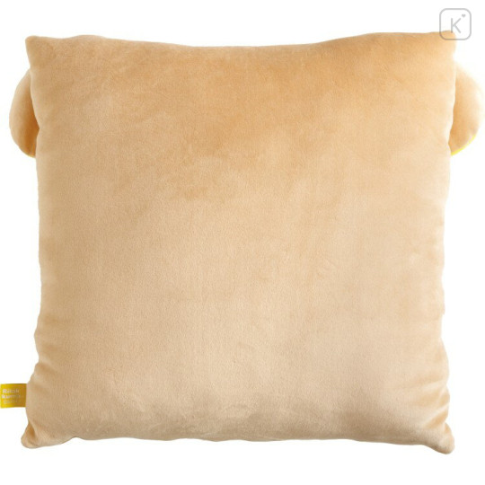 Japan San-X Super Mochimochi Cushion - Rilakkuma : Rilakkuma Sleeping Together Square Face - 2