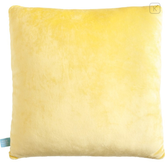 Japan San-X Super Mochimochi Cushion - Kiiroitori : Rilakkuma Sleeping Together Square Face - 2