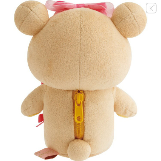 Japan San-X Collectible Plush - Rilakkuma : Makeup Rilakkuma Ribbon Wink - 2
