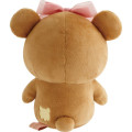 Japan San-X Collectible Plush - Chairoikoguma : Makeup Rilakkuma Ribbon - 2