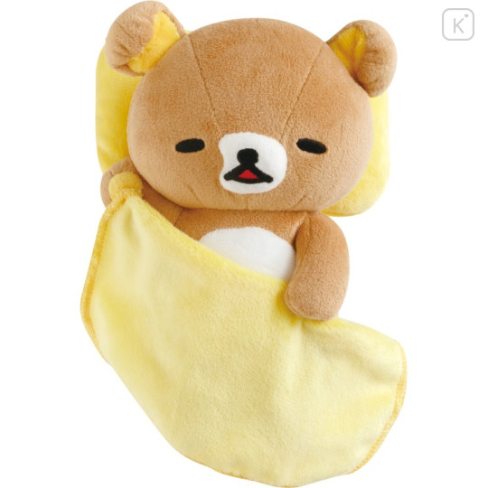 Japan San-X Plush Toy - Rilakkuma : Rilakkuma Sleeping Together Sleepy Head - 1