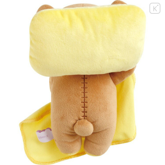 Japan San-X Plush Toy - Rilakkuma : Rilakkuma Sleeping Together Sleepy Head - 2