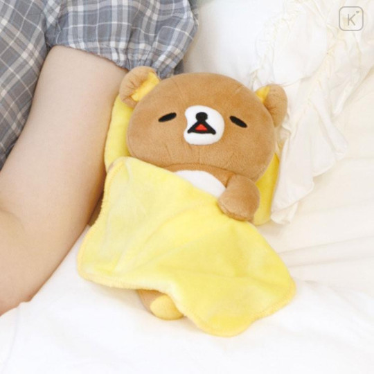 Japan San-X Plush Toy - Rilakkuma : Rilakkuma Sleeping Together Sleepy Head - 4