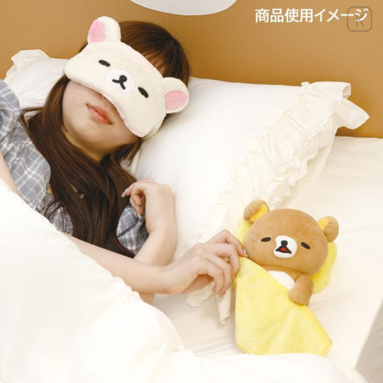 Japan San-X Plush Toy - Rilakkuma : Rilakkuma Sleeping Together Sleepy Head - 5