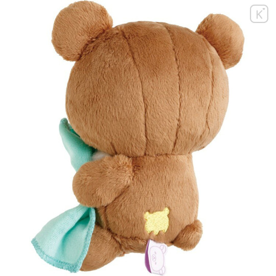 Japan San-X Plush Toy - Chairoikoguma : Rilakkuma Sleeping Together Sleepy Head - 2