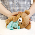 Japan San-X Plush Toy - Chairoikoguma : Rilakkuma Sleeping Together Sleepy Head - 3