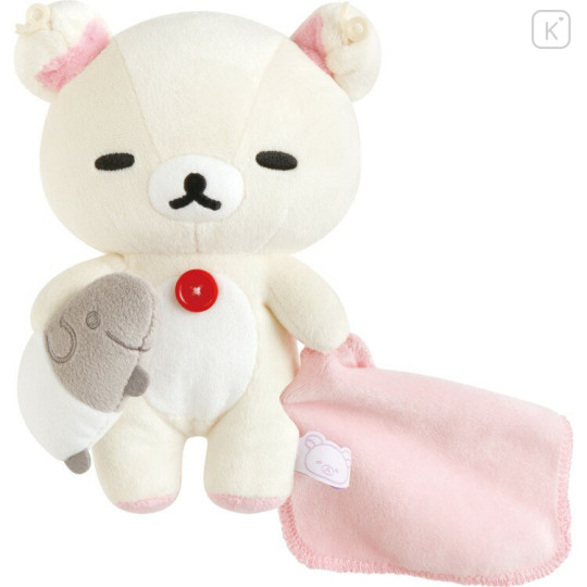 Japan San-X Plush Toy - Korilakkuma : Rilakkuma Sleeping Together Sleepy Head - 1