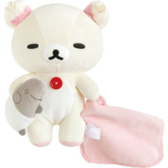 Japan San-X Plush Toy - Korilakkuma : Rilakkuma Sleeping Together Sleepy Head