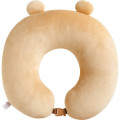 Japan San-X Travel Fluffy Neck Pillow Cushion - Rilakkuma : Rilakkuma Sleeping Together - 2
