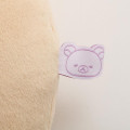 Japan San-X Travel Fluffy Neck Pillow Cushion - Rilakkuma : Rilakkuma Sleeping Together - 6