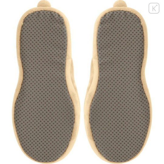 Japan San-X Plush Slippers - Rilakkuma : Makeup Rilakkuma With Tail - 2