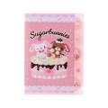 Japan Sanrio 5 Pockets A4 Clear File - Sugarbunnies : Y2K Whip - 1