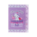 Japan Sanrio 5 Pockets A4 Clear File - Charmmy Kitty : Y2K Whip - 1