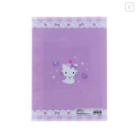 Japan Sanrio 5 Pockets A4 Clear File - Charmmy Kitty : Y2K Whip - 2
