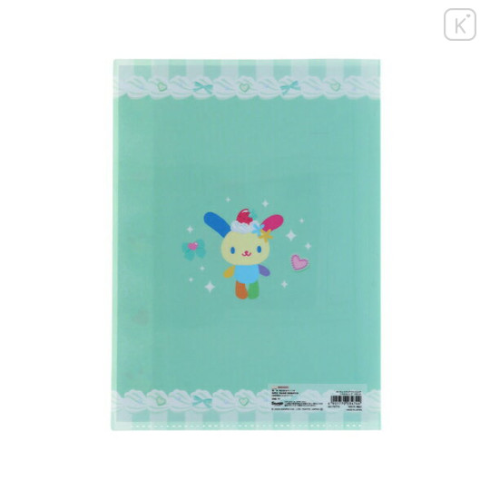 Japan Sanrio 5 Pockets A4 Clear File - Usahana : Y2K Whip - 2