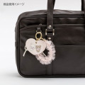 Japan San-X Mascot Bag Charm - Chairoikoguma & Korilakkuma : Makeup Rilakkuma Tulle Ribbon Pink - 3