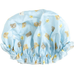 Japan San-X Silk Night Cap - Rilakkuma : Light Blue