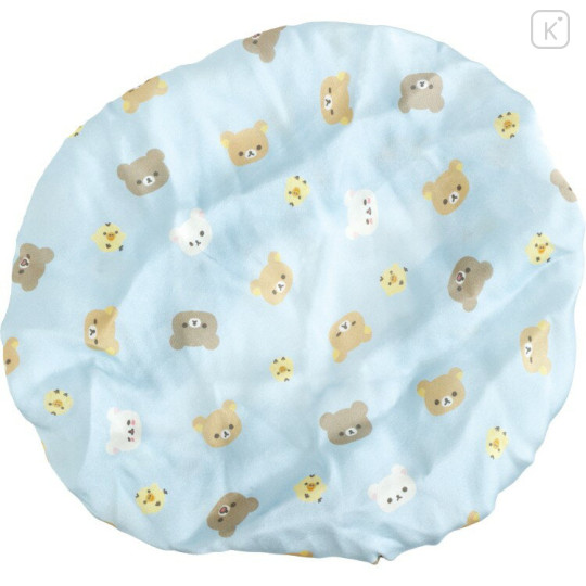 Japan San-X Silk Night Cap - Rilakkuma : Light Blue - 2