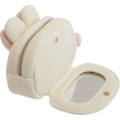Japan San-X Plush Pouch with Mirror - Korilakkuma : Makeup Rilakkuma Face Ribbon - 3
