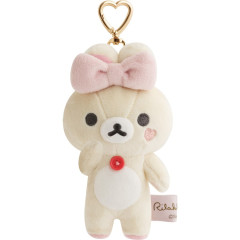 Japan San-X Keychain Plush - Korilakkuma : Makeup Rilakkuma
