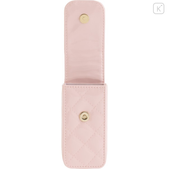 Japan San-X Lip Pouch with Carabiner - Chairoikoguma & Korilakkuma : Ribbon Pink - 2