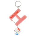 Japan Sanrio Acrylic Carabiner - Hello Kitty : Luminous Alphabet H - 1