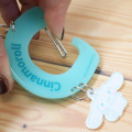 Japan Sanrio Acrylic Carabiner - Cinnamoroll : Luminous Alphabet C - 2