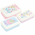 Japan San-X Nesting Food Storage Container Set - Sumikko Gurashi : Colorful Cake - 1