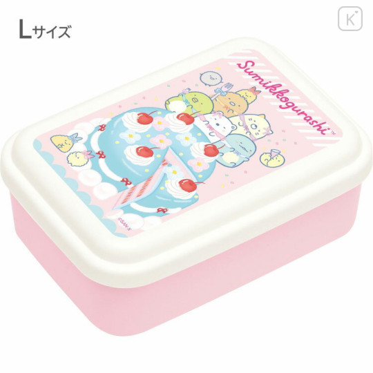 Japan San-X Nesting Food Storage Container Set - Sumikko Gurashi : Colorful Cake - 2
