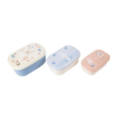 Japan Miffy Nesting Food Storage Container Set - Miffy : British Garden